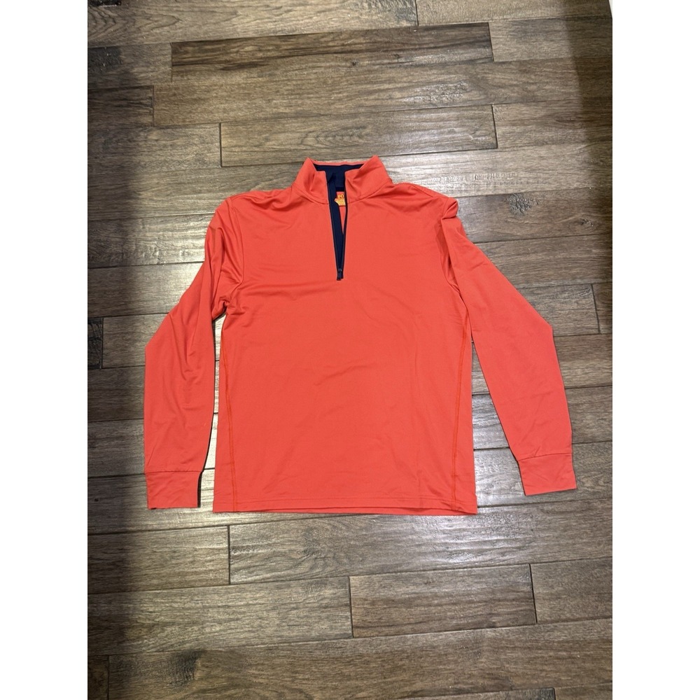 Polo Ralph Lauren Quarter Zip Pullover Mens S Red Performance Golf 710903290004